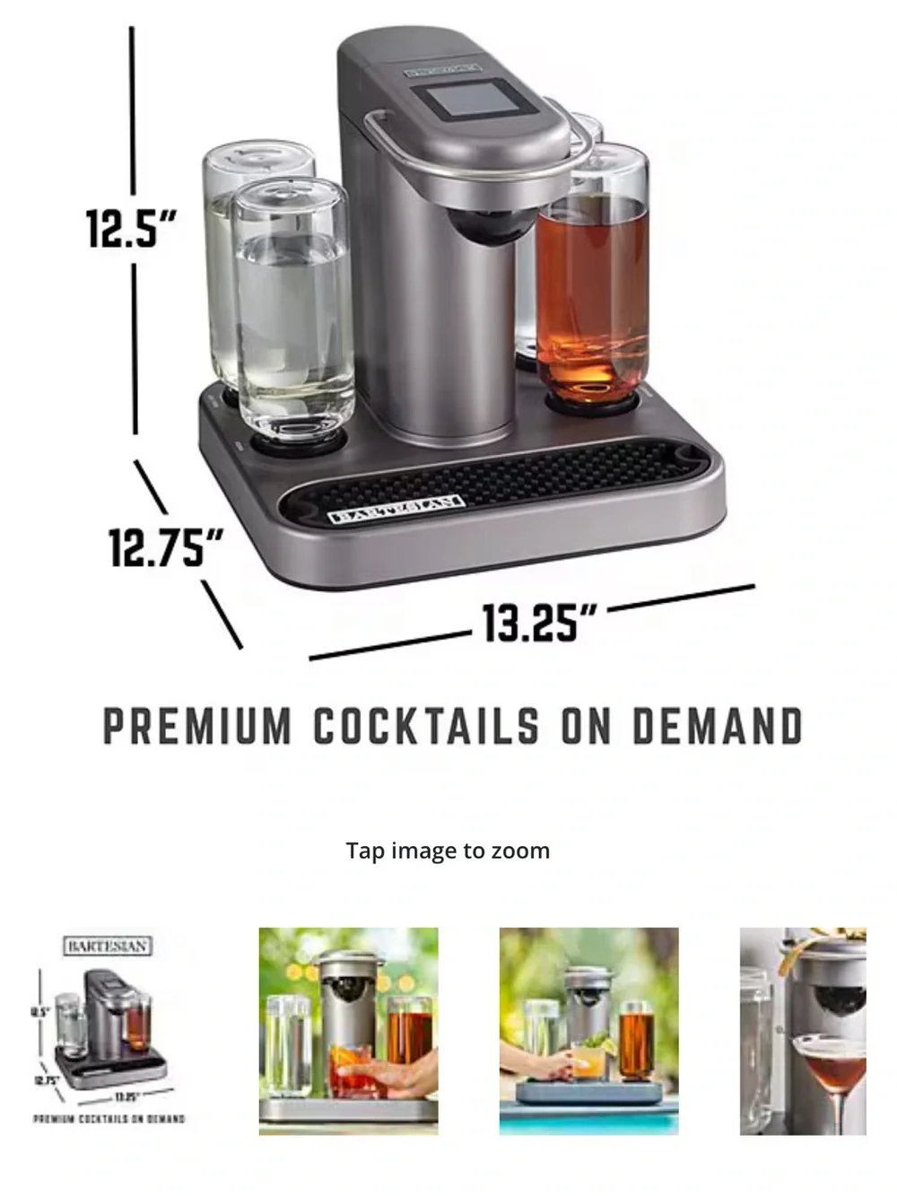 Bartesian cocktail maker